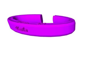 pulsera de démonstration les bracelets 3d print model - Mito3D