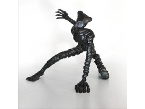 black ghost - ajin creatures cat imb invisible matter 3d print model - Mito3D