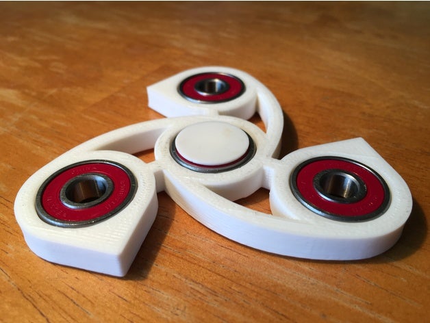fidget spinner 3d baskı 3D print model - Mito3D