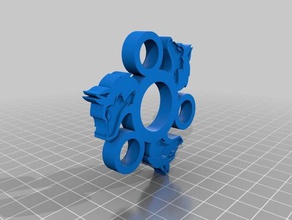 loup spinner jouets & jeux fidget jouet wolf 3d print model - Mito3D