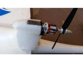 axn floater bulutlar motor mount uçun r c araçlar jet 3d print model - Mito3D