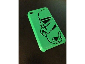 ipod touch 4th gen stormtrooper cover audio 3d print model - Mito3D