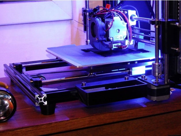 lato della scatola di stoccaggio 20mm ferroviario Stampante 3d accessori 3D print model - Mito3D