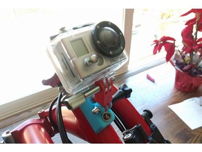 brompton gopro montage sport et loisirs 3d print model - Mito3D