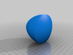 la courbe de largeur constante les mathématiques art décoration géométriques géométrie mathématique l'art physique 3d print model - Mito3D