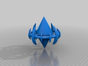 starcraft pilón protoss las esculturas 3d print model - Mito3D