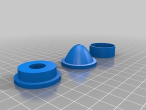 rocket buttons 3d printing 3d print model - Mito3D