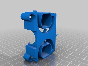 stryfe flex flywheel cage v2 toys & games high crush nerf 3d print model - Mito3D