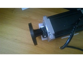 Schrittmotor-adapter-14mm Welle automotive 3d print model - Mito3D
