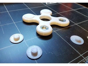 yet another spinner toy & game accessories bolt fidget hand 3d print model - Mito3D