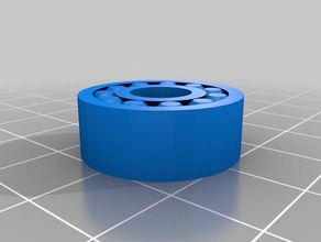 608zz printable roller bearing diy 3d print model - Mito3D