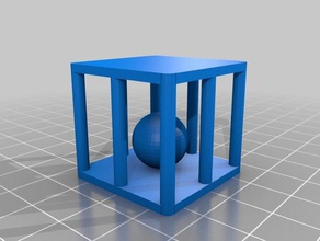 ball cage toy toys & games fidget fun 3d print model - Mito3D