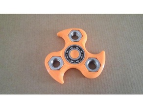 spinner fuego mechanical toys 3d print model - Mito3D