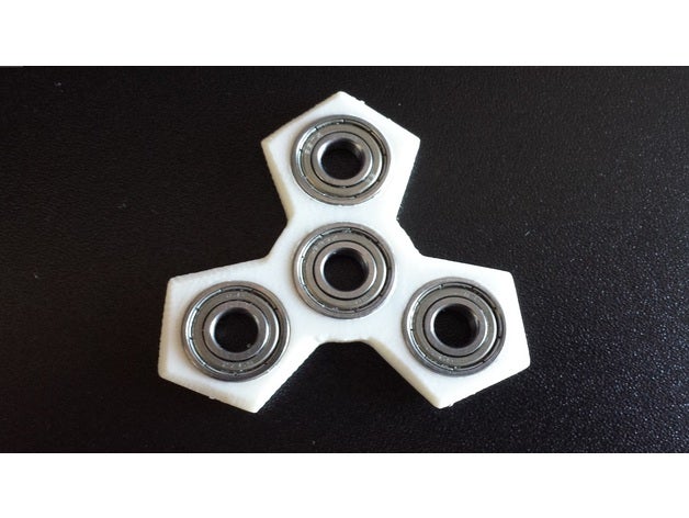 fidget spinner öğrenme fidget-spinner mini 3D print model - Mito3D