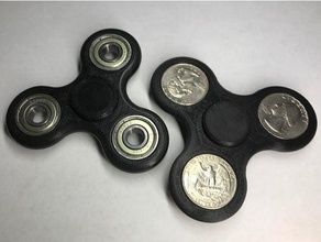 parametric spinner fusion360 mechanical toys 3d print model - Mito3D