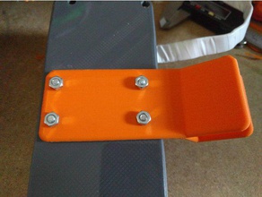 mks lcd case bracket 18mm board 3d printer accessories holder mount tevo tarantula 3d print model - Mito3D