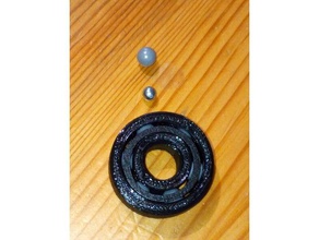 45 mm cuscinetti a sfera mutevole sice fidget spinner 3d print model - Mito3D