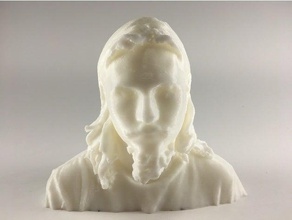 busto a mí mismo jesús jk La impresión en 3d el 3d print model - Mito3D