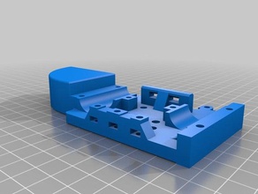 xcarriage hipercubo arraste cadeia Impressora 3d acessórios 3d print model - Mito3D