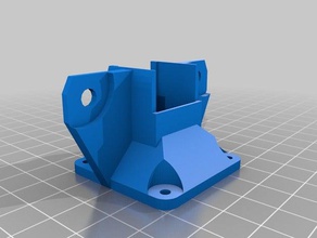 lulzbot taz 5 dissipatore ventola da 40mm di montaggio La stampa 3d fan esagono taz5 aggiornamento 3d print model - Mito3D