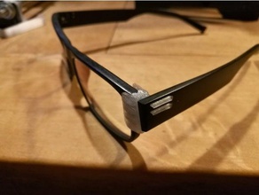 dilem glasses - broken hinge fix 3d print model - Mito3D