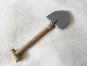 shovel necrodancer props cotnd hand tools miniature miniatures video game 3d print model - Mito3D
