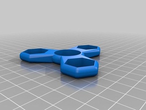 mon personnalisés-le-hex pick-a-poids fidget spinner jouets & jeux personnalisé 3d print model - Mito3D