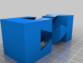 35mm Schwalbenschwanz-puzzle Rätsel kundengebundene 3d print model - Mito3D