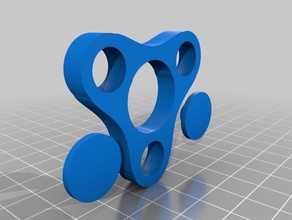 spinner pequena 3 de meia polegada rolamentos esferas brinquedos & games fidget mão giratório brinquedo 3d print model - Mito3D