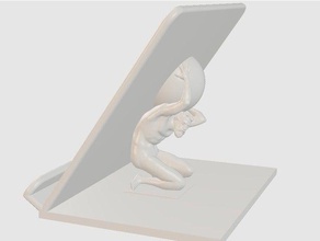 atlas tablet-Halter 3d-drucken tablet-Halterung 3d print model - Mito3D