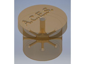 graisse de roulement roue emballage l'outil carte qui n'est zert outils moyeu rzr roue-hub 3d print model - Mito3D