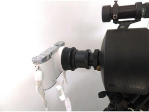t2 adaptador de montagem samsung nx física e astronomia câmera lente monte telescópio 3d print model - Mito3D