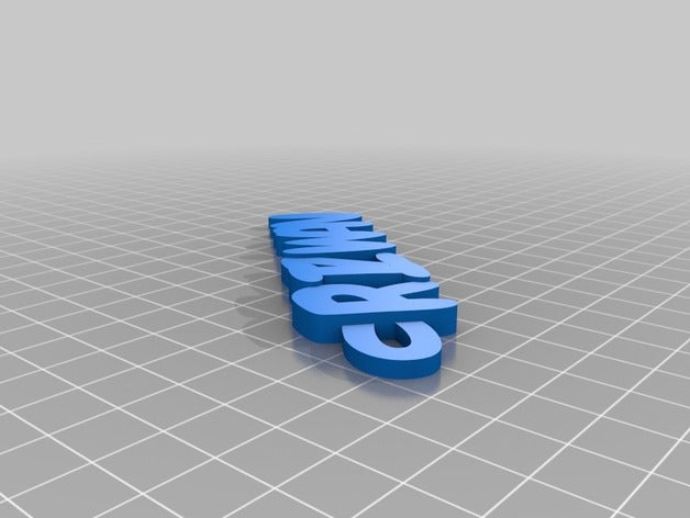 riz organización personalizado 3D print model - Mito3D