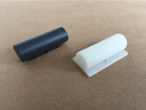somfy remoto titular de la placa doble lado adhesivo cinta los hogares el control 3d print model - Mito3D