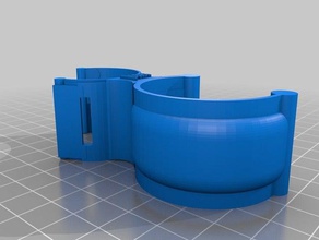 vax vacuum cleaner hose clip replacement parts 3d print model - Mito3D