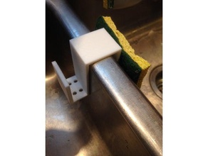 sink sponge holder kitchen & dining drainer 3d print model - Mito3D