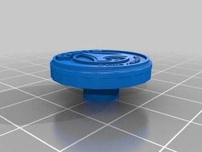 bouton main spinner psg L'impression 3d 3d print model - Mito3D