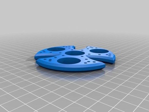 battle axe spinner fidgetspinner fidget Spielzeug 3d print model - Mito3D