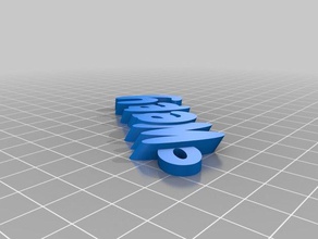 wesley organization customized 3d print model - Mito3D