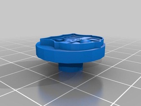 bouton mano spinner fc barcelona La impresión en 3d 3d print model - Mito3D