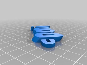 domi organização personalizado 3d print model - Mito3D