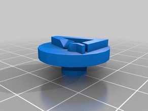 bouton main spinner dagoma L'impression 3d 3d print model - Mito3D