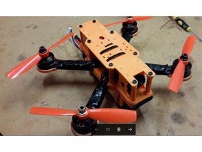 bionic hybrid x210 fpv racing drone r c vehicles 3d print model - Mito3D