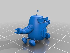 robot monster toys & games 3d print model - Mito3D