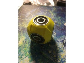 cube zappeln Spielzeug & Spiele fidget spinner finger handspinner 3d print model - Mito3D