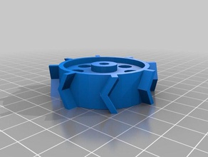 gear 8 tooth customized 3d print model - Mito3D