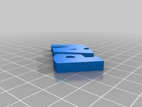 pau organización personalizado 3d print model - Mito3D