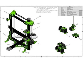 tevo tarantula all mod mp3d 3d printer parts upgrade 3d print model - Mito3D