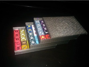 dicemasters - cartões de dados armazenamento modular brinquedo & acessórios para jogos a caixa 3d print model - Mito3D