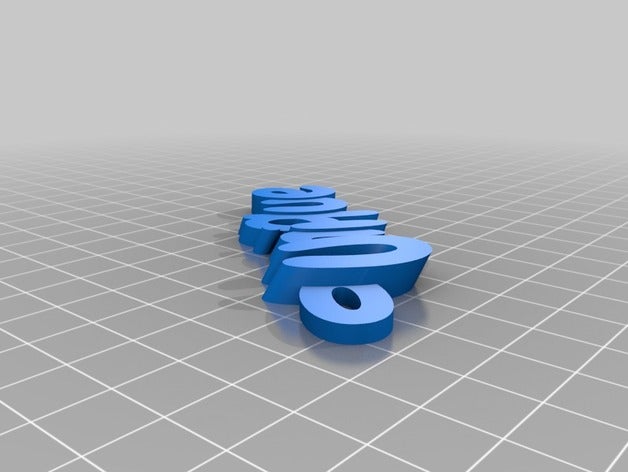 único organización personalizado 3D print model - Mito3D